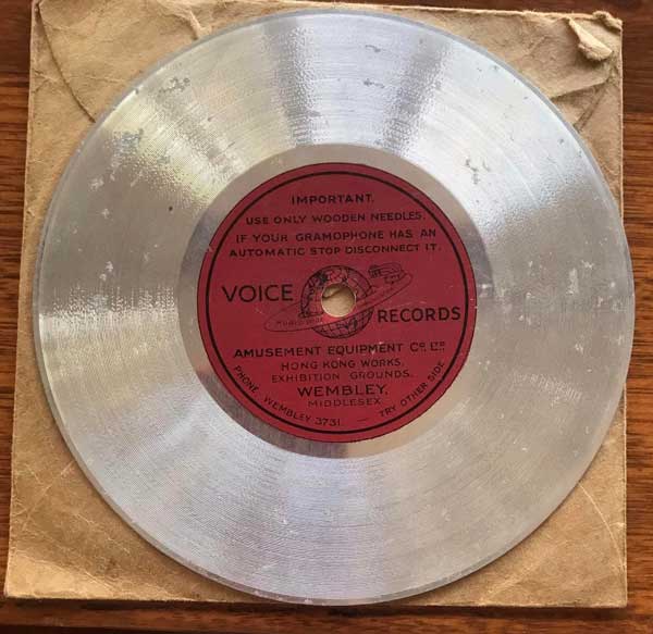 Voice Record Recorded Side